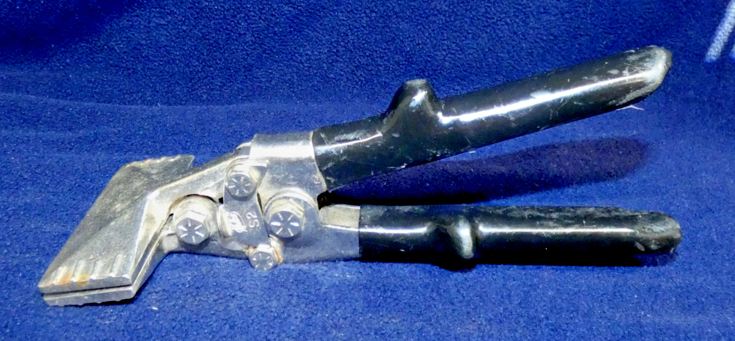 Vintage Malco S-2 hand seamer made in USA Metal Work #BP