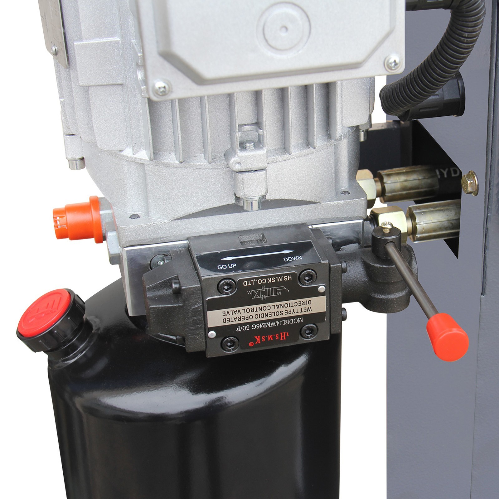 50-Ton Hydraulic Electric Hydraulic Press with Foot Pedal, H-Frame HP-50F