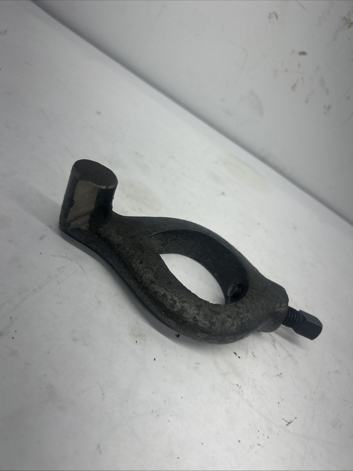 Lathe Dog , Bent Tail Lathe Dog – Cast Iron Lathe Tools 6 Inch Oal.