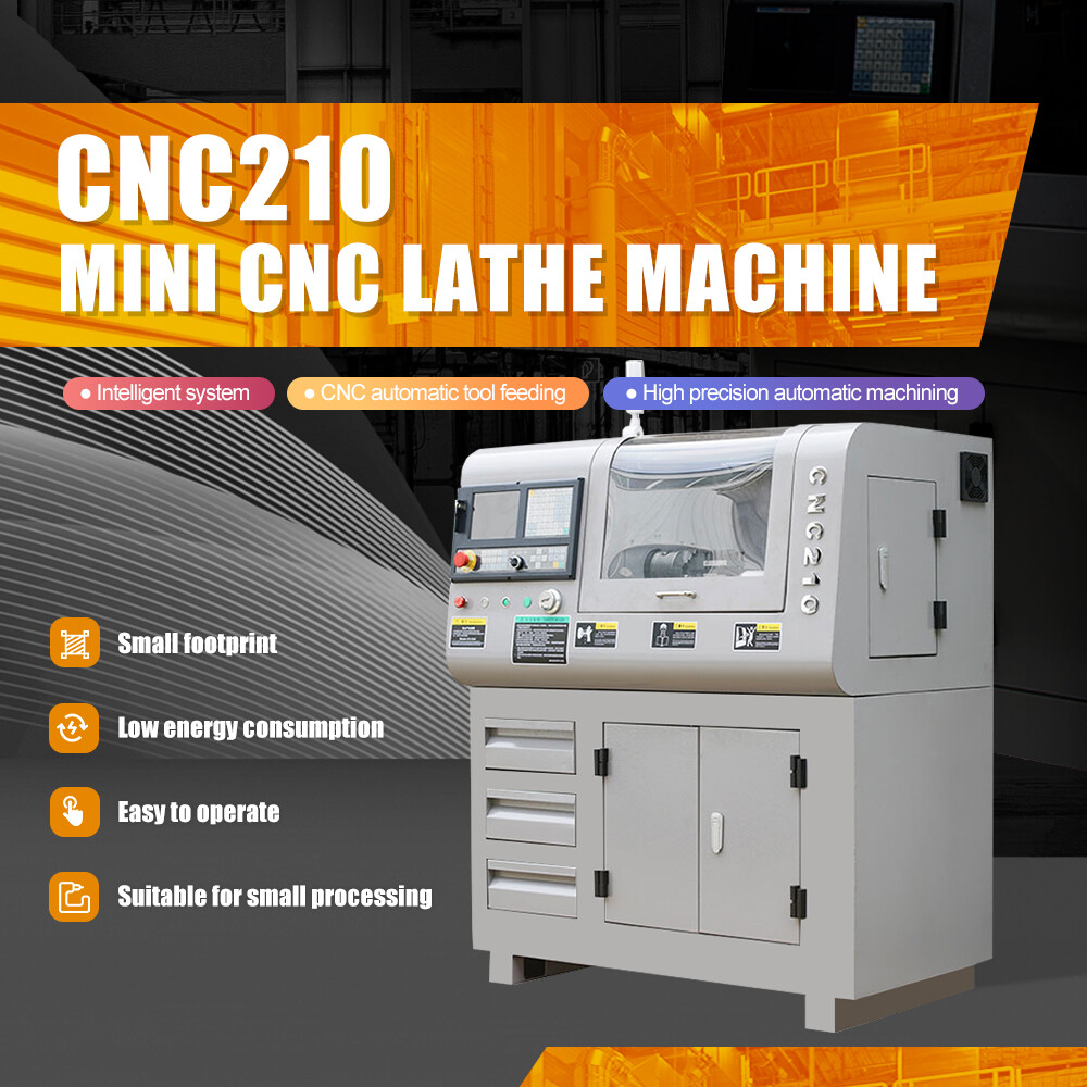 8″*16″Metal Mini Turning Lathe Machine Motorized Metalworking DIY Stand Included