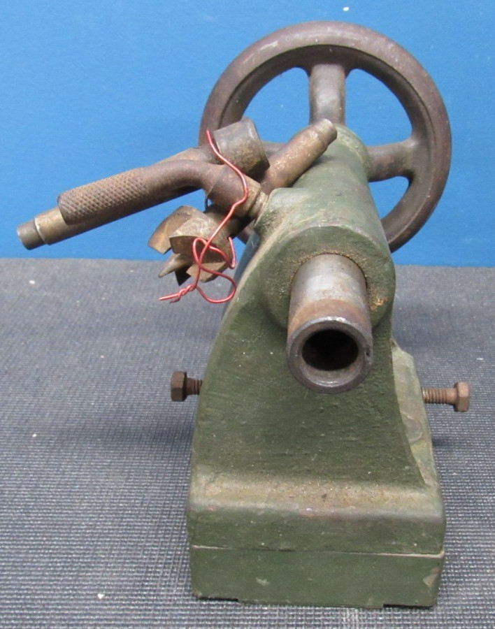 VINTAGE 10” Tailstock Lathe Green