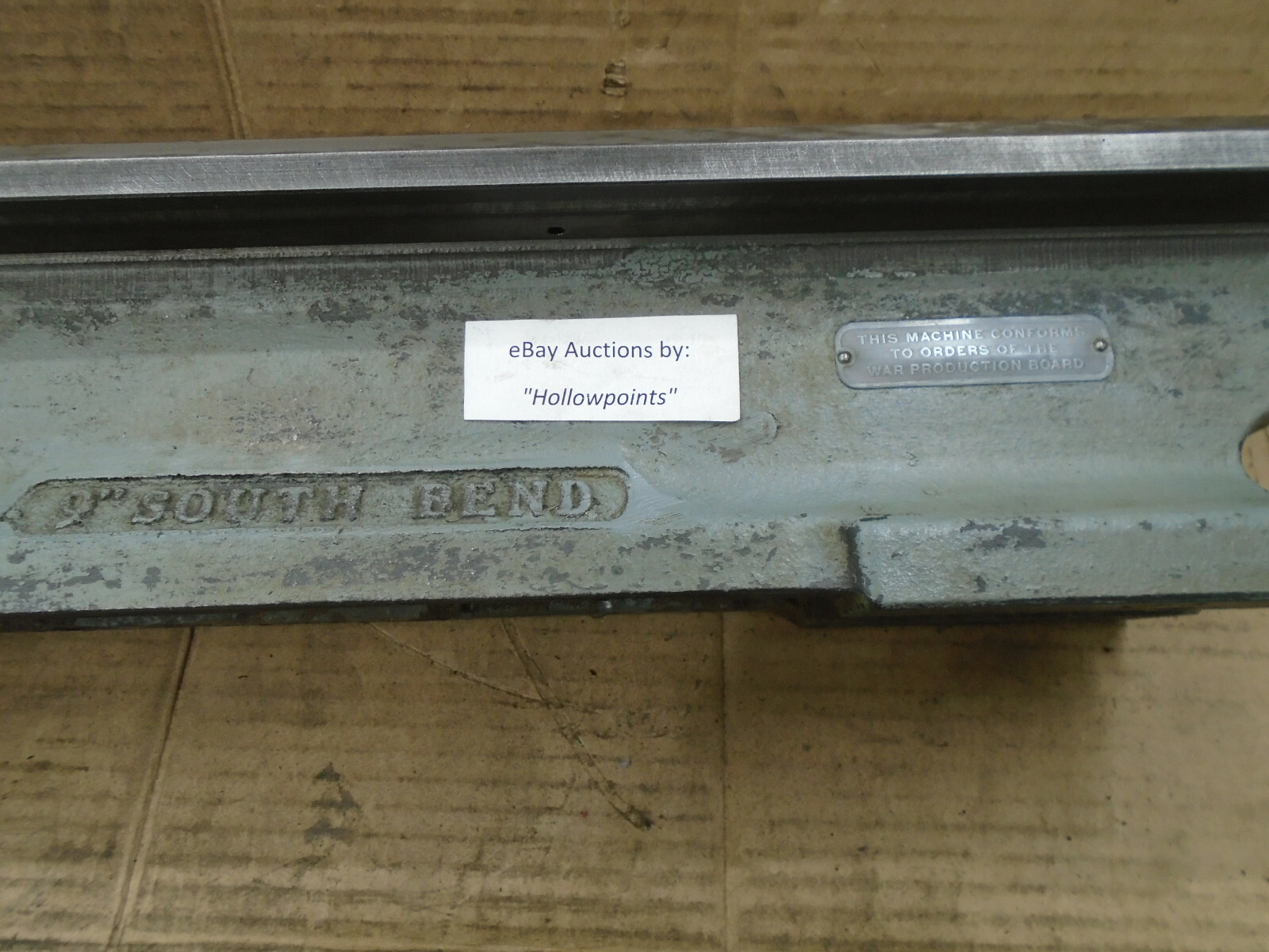 Southbend 9″ Lathe Lead Screw Holder & for 2″ Banjo Bracket Model B US Navy S142