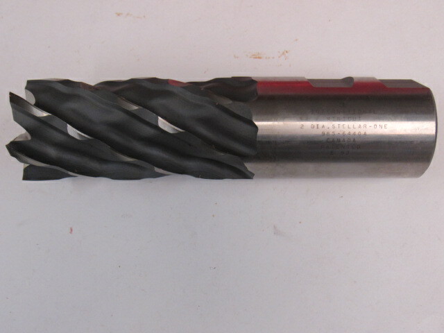 NEW – 2″ MINICUT – HS 6 FLUTE END MILL – 4″ LENGTH OF CUT – 2″ WELDON SHANK