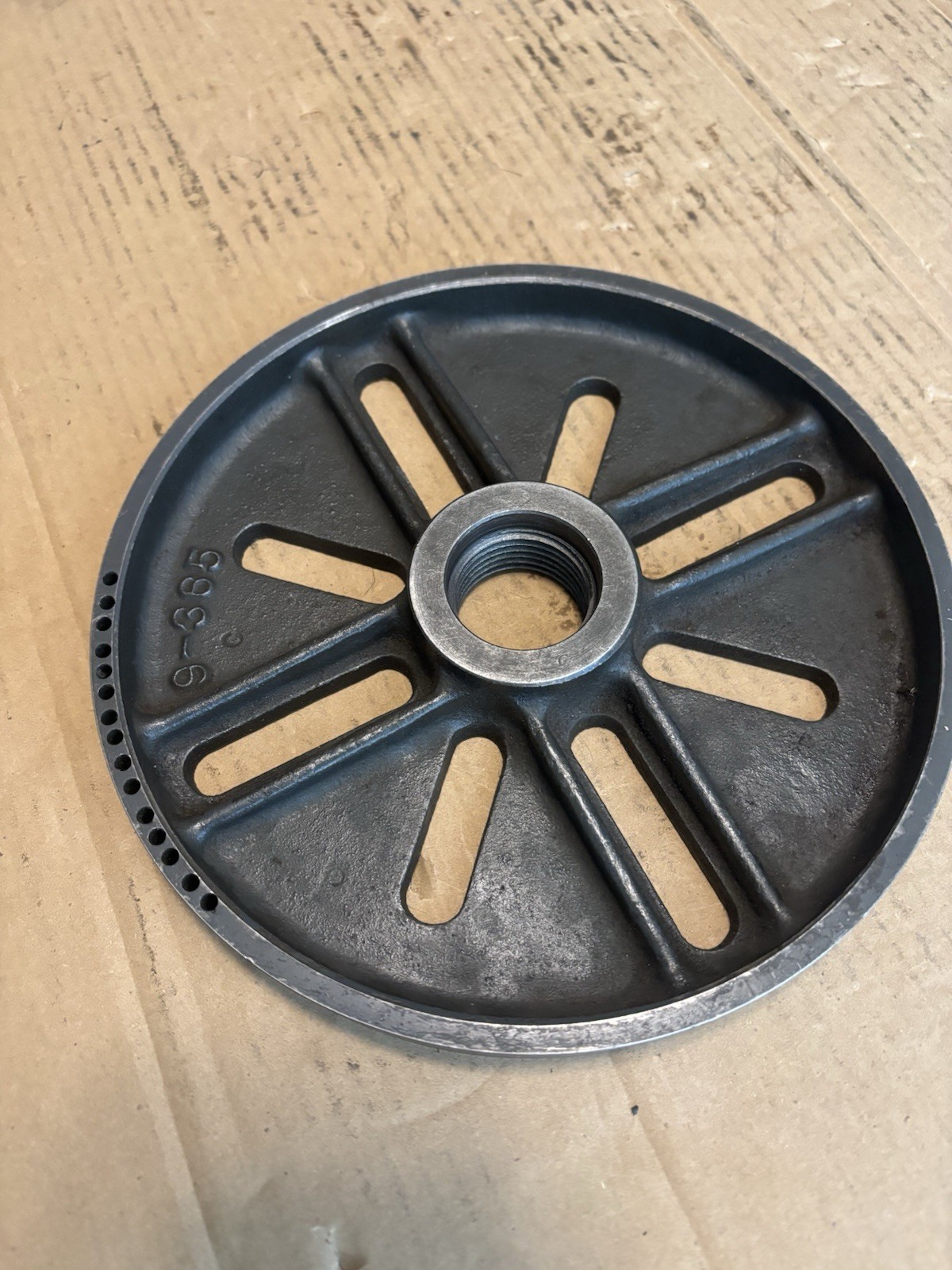 8 1/2” South Bend 9/10K Slotted Faceplate, Lathe, South Bend 9″,
