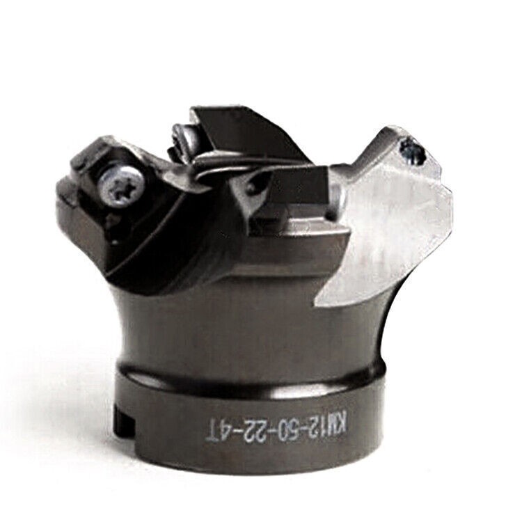 45 Degree Face Milling Cutter Head KM12-50-22-4T KM12-63-22-4T Milling Tools