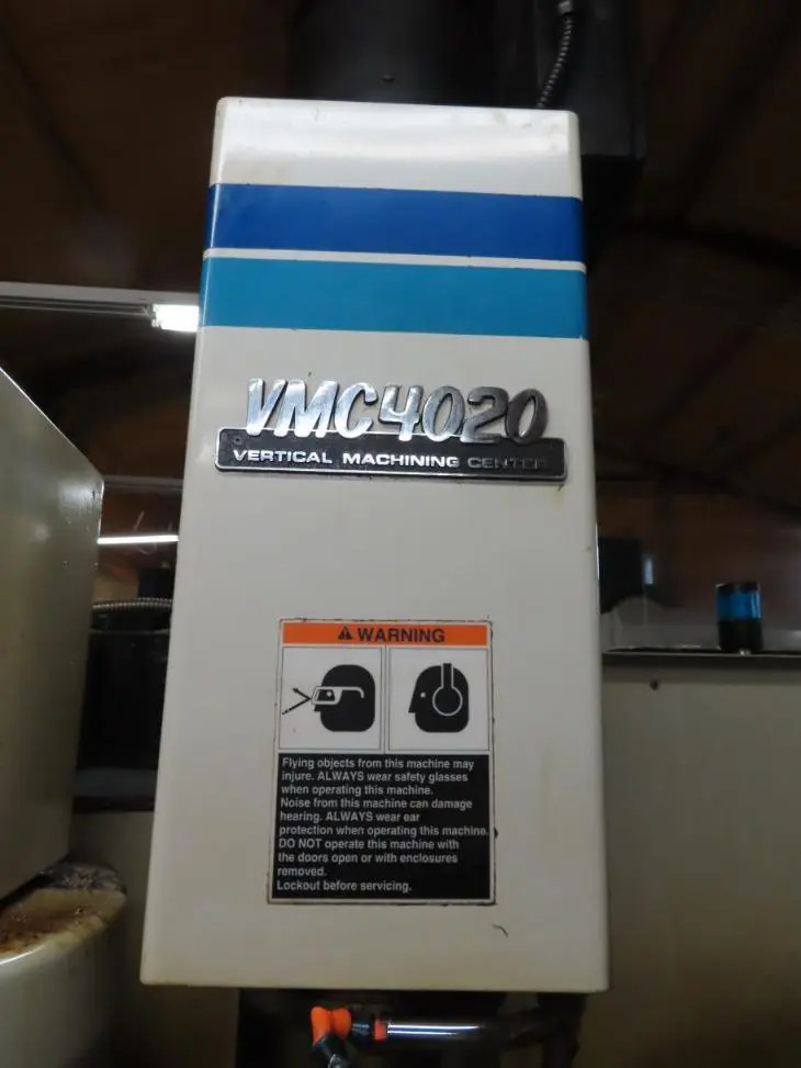 1998 FADAL 4020HT CNC Milling 20″ x 48″ Table 10,000 RPM 40″ X-Axis