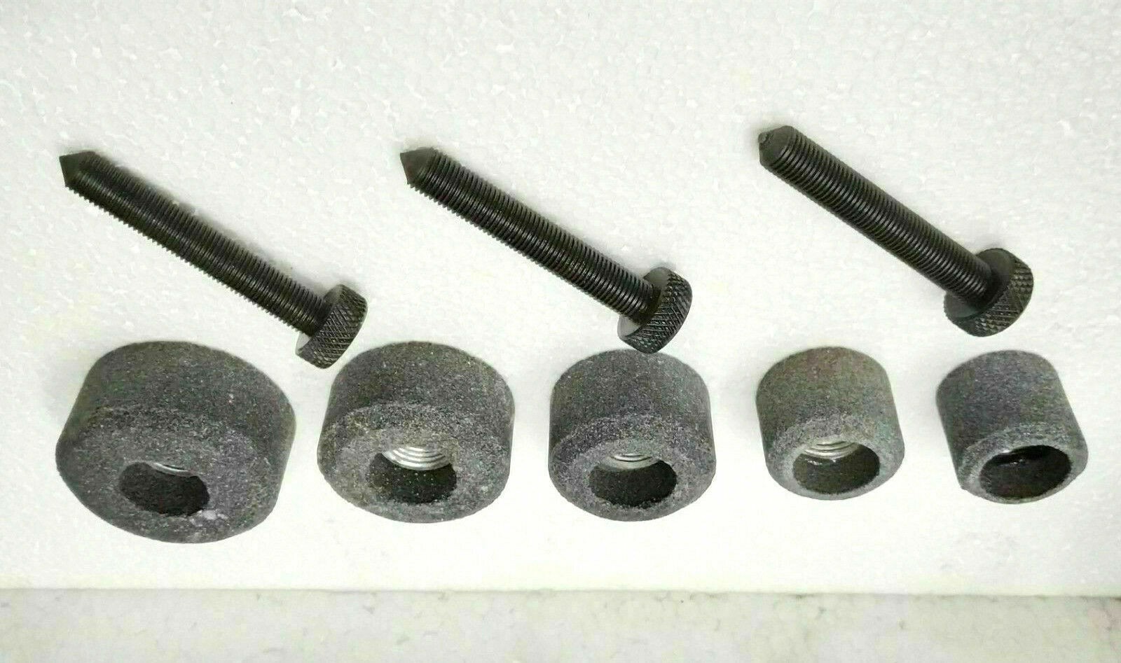 SIOUX STYLE VALVE SEAT GRINDER STONES 11/16″ + 3 Diamond Dressers 3/8 UNF Thread