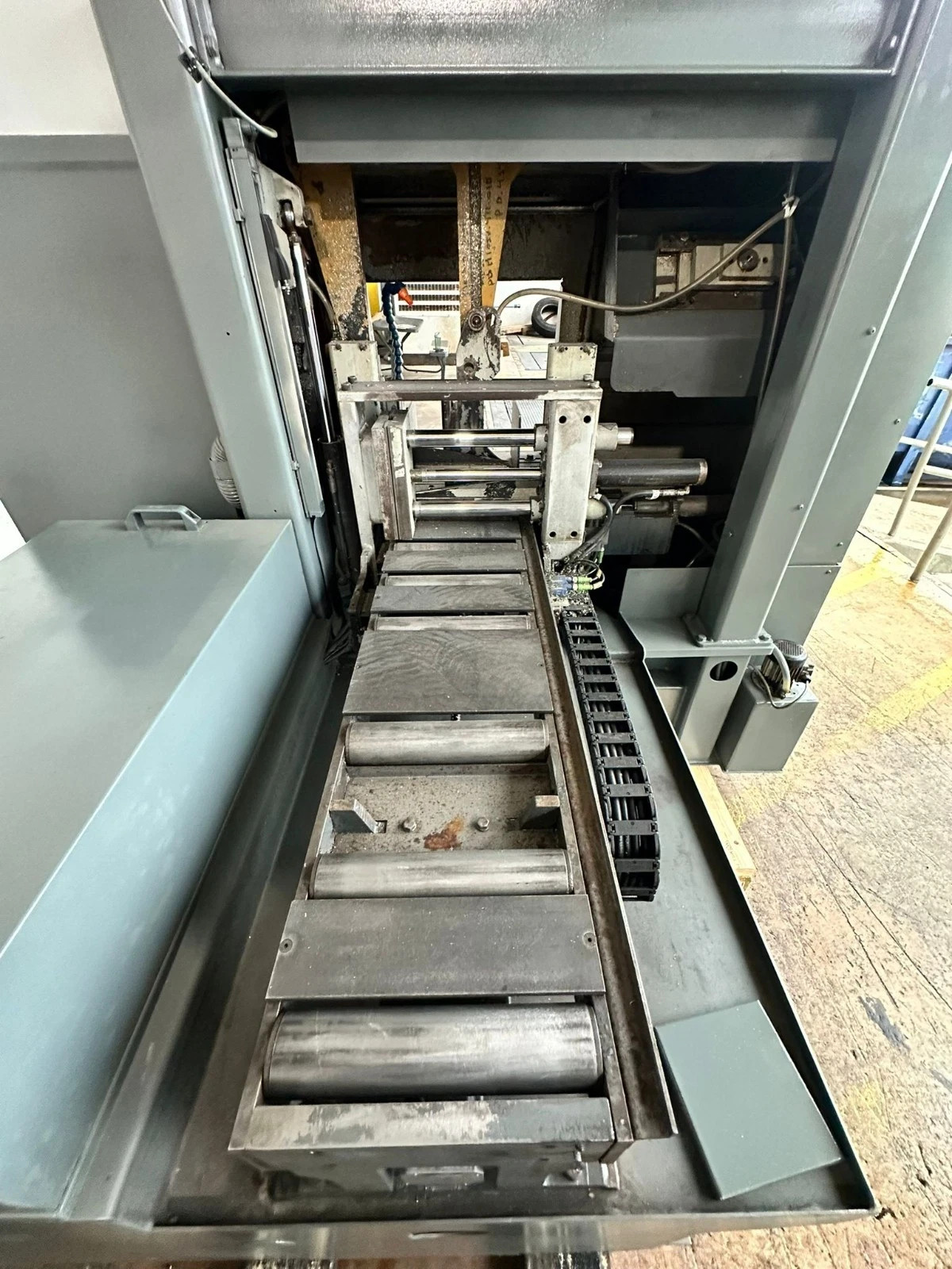 Hyd-Mech H10A Fully Automatic Horizontal High Production Bandsaw TESTED!!