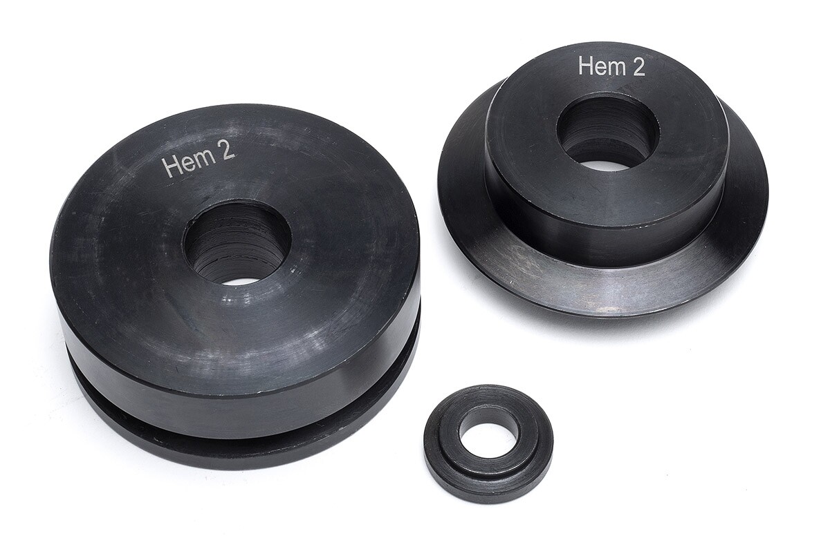 Eastwood Motorized Bead Roller Hem Roll Steel Dies Set Step 2 For Hemmed Edge