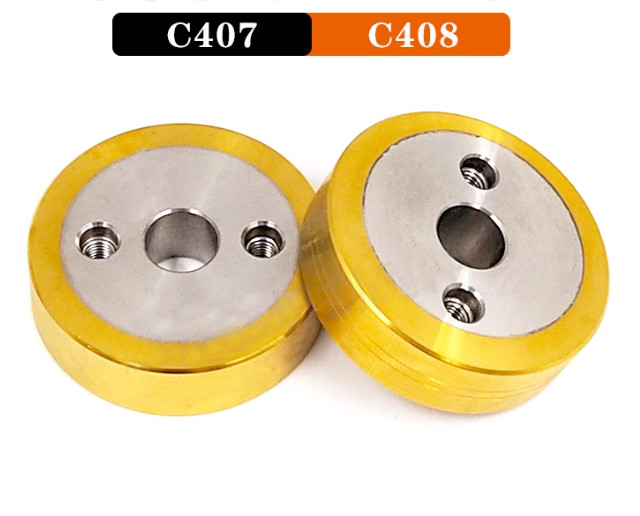 C407/C408 50x12x14mm Tungsten Steel Pinch Roller For Charmilles CNC Wire Cutting