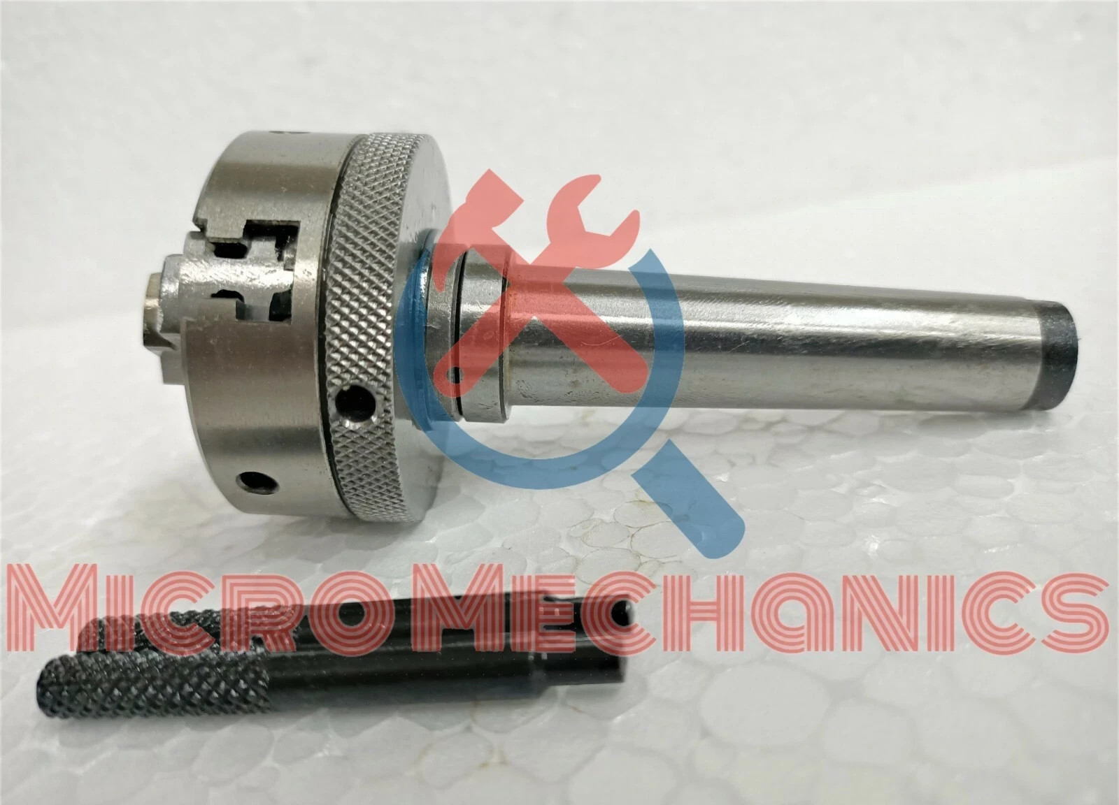 NEW 2″ / 50MM – 3 JAW SELF CENTERING SCROLL LATHE CHUCK WITH MT1 ARBOUR – M12X1M