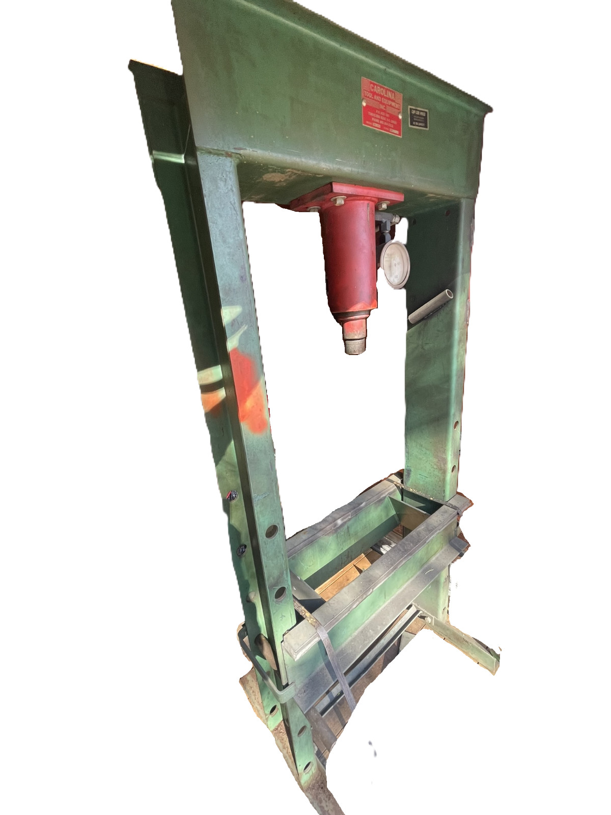 Carolina tool and equipment CBP-1200 50 ton hydraulic Shop press CBP1200