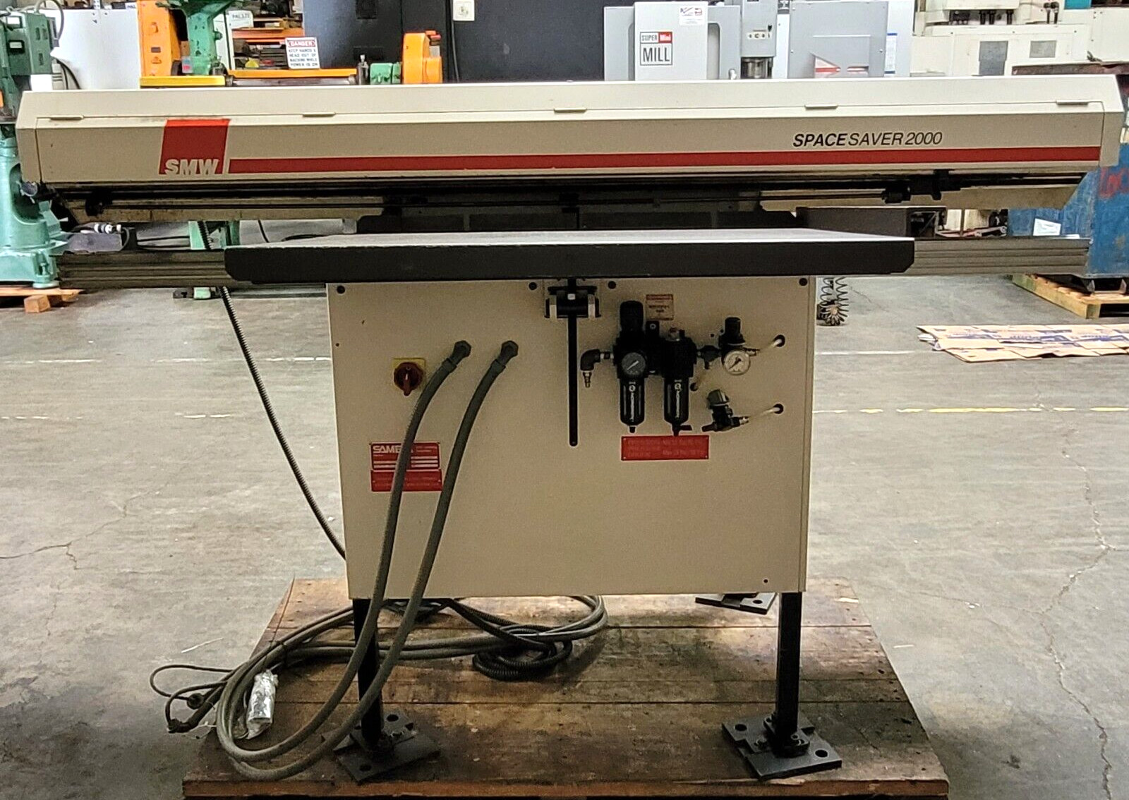 SMW SPACESAVER 2000 BARFEED, SAMECA TYPE SPAC.2000