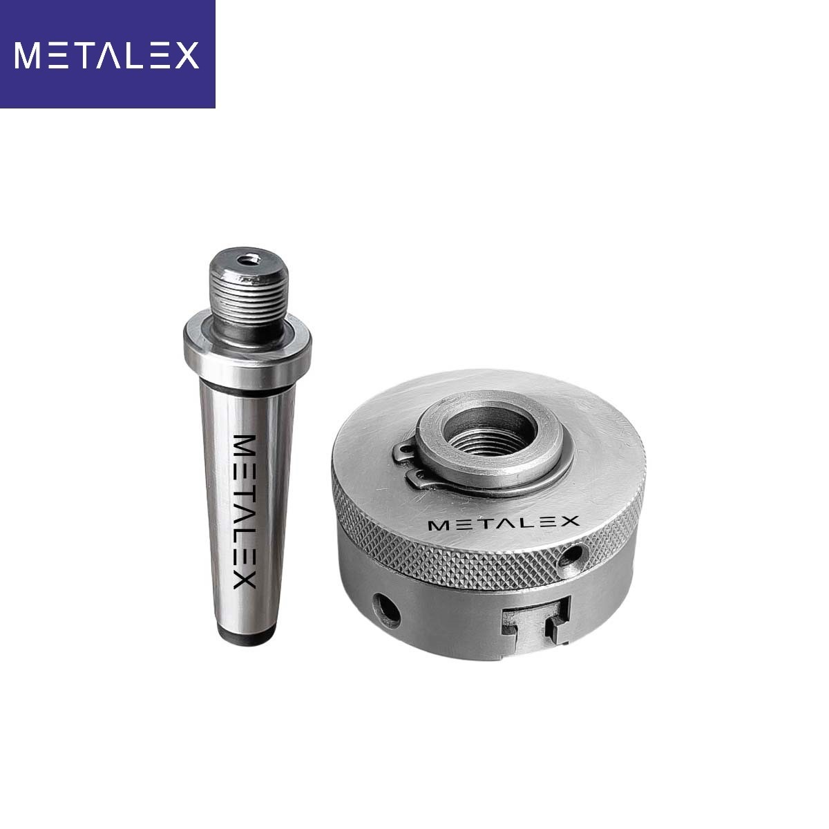 2″ 50mm 3 Jaw Self Centering Mini Small Baby Lathe Chuck Set MT2 Shank Arbor Kit