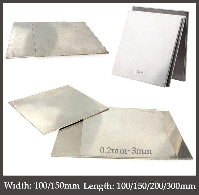 Copper Nickel Board High Pure Nickel Zinc Metal Sheet Plate Thickness 0.2mm~3mm