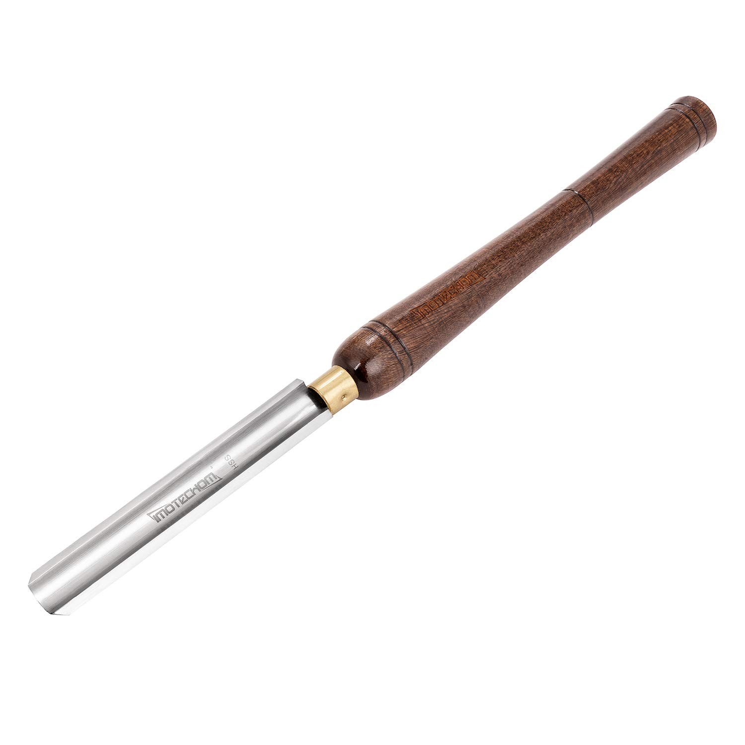 IMOTECHOM 1-Inches HSS Roughing Gouge Lathe Chisel Wood Turning Tools with Walnu