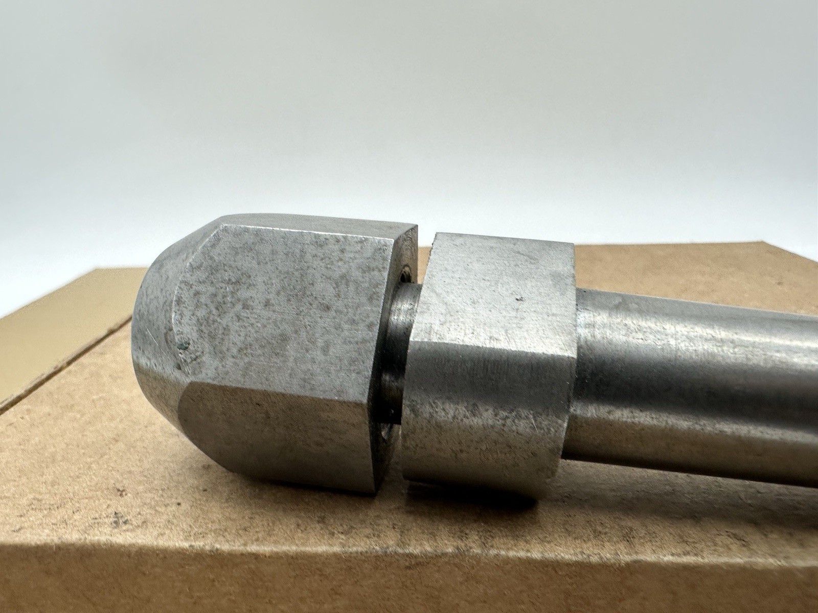 VINTAGE LATHE COLLET CHUCK TOOL HOLDER SCREW TOP SHANK Machine Steel Morse Taper