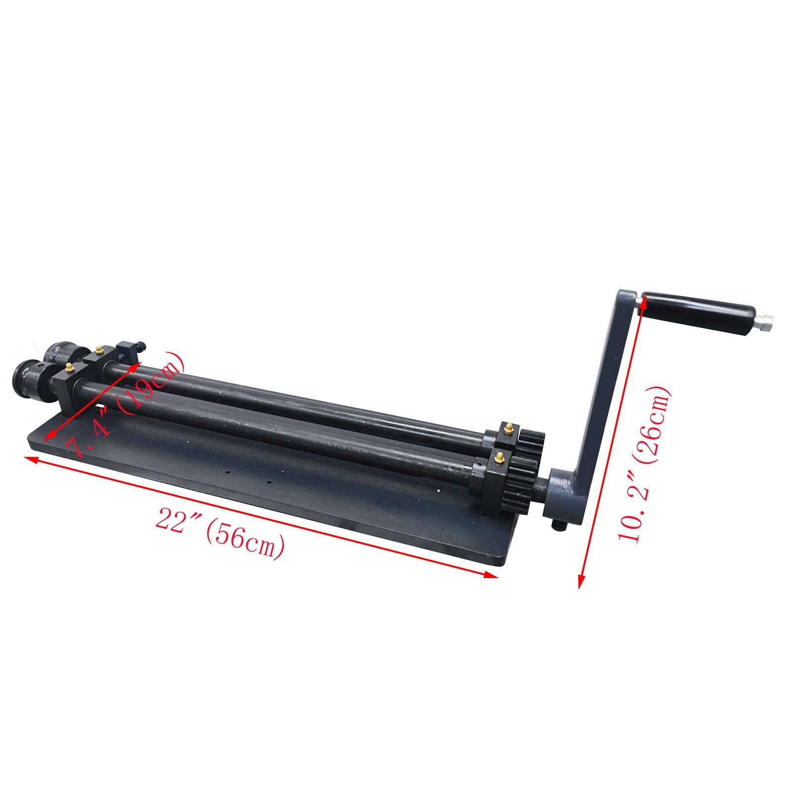 Small Manual Edge Biting Machine with 6 Molds Hand Metal Bead Roller 18Ga. New