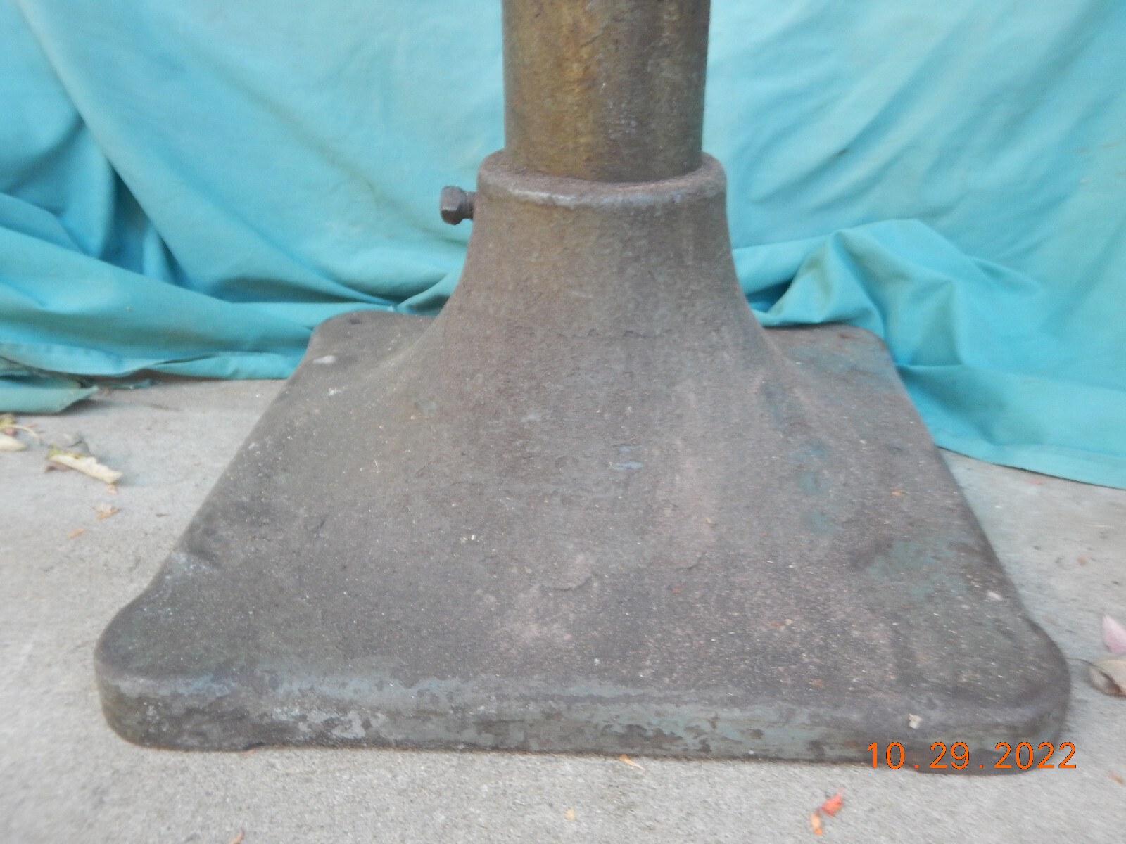 VINTAGE BLACK AND DECKER B&D GRINDER PEDESTAL STAND