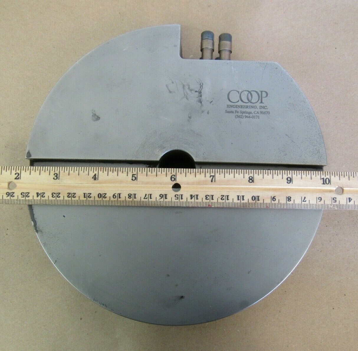 COOP TUBE BENDER DIE .5 x 4.0, 1/2″ OD 4″ R