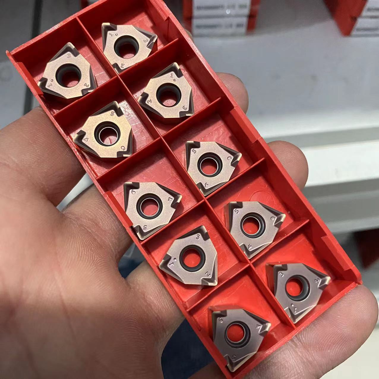 GBJ XNEX 080608 BP Carbide Milling Insert Machining hard steel stainless steel