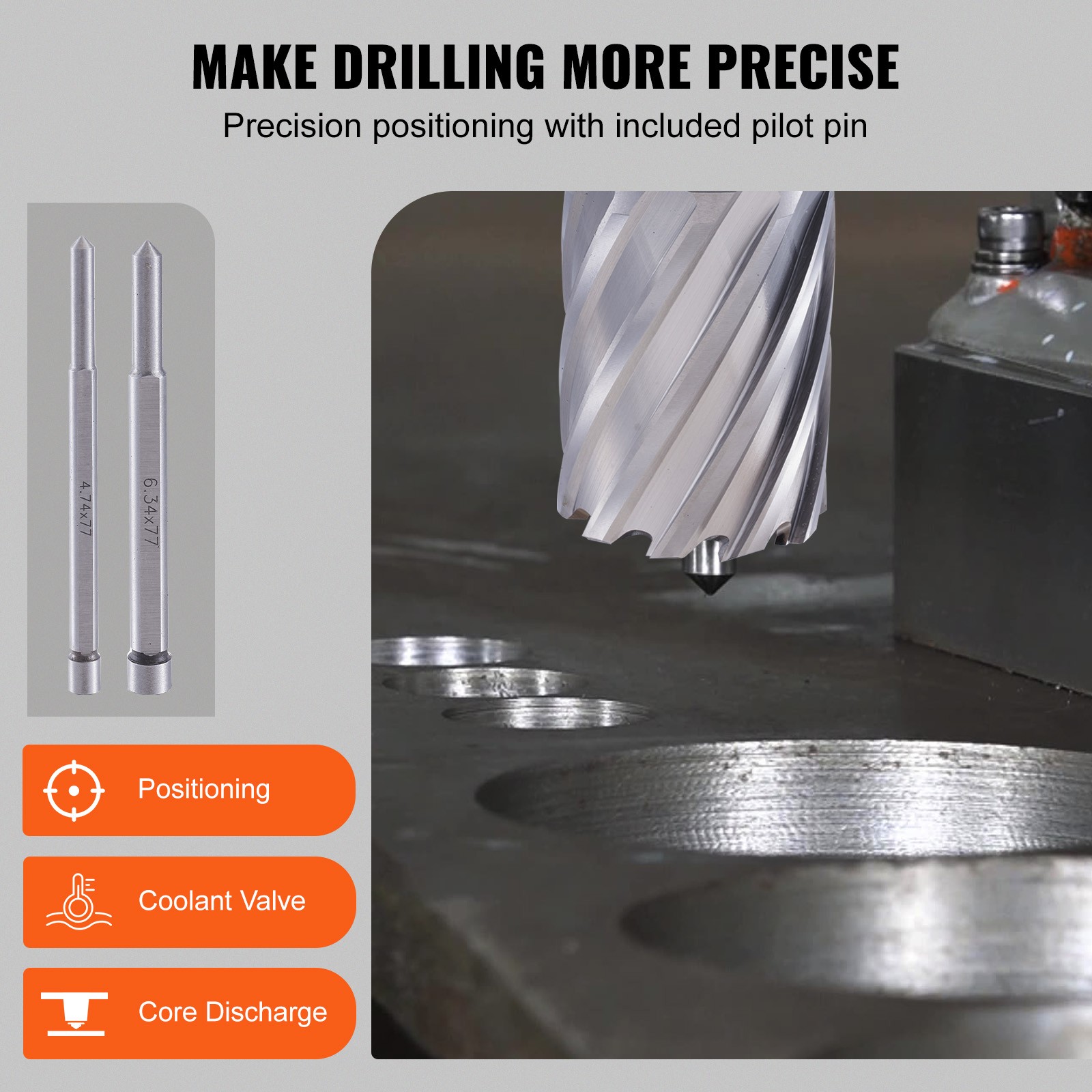 Uimoso Annular Cutter Set HSS Magnetic Drill Bits 13 PCS Weldon Shank 2″ Depth