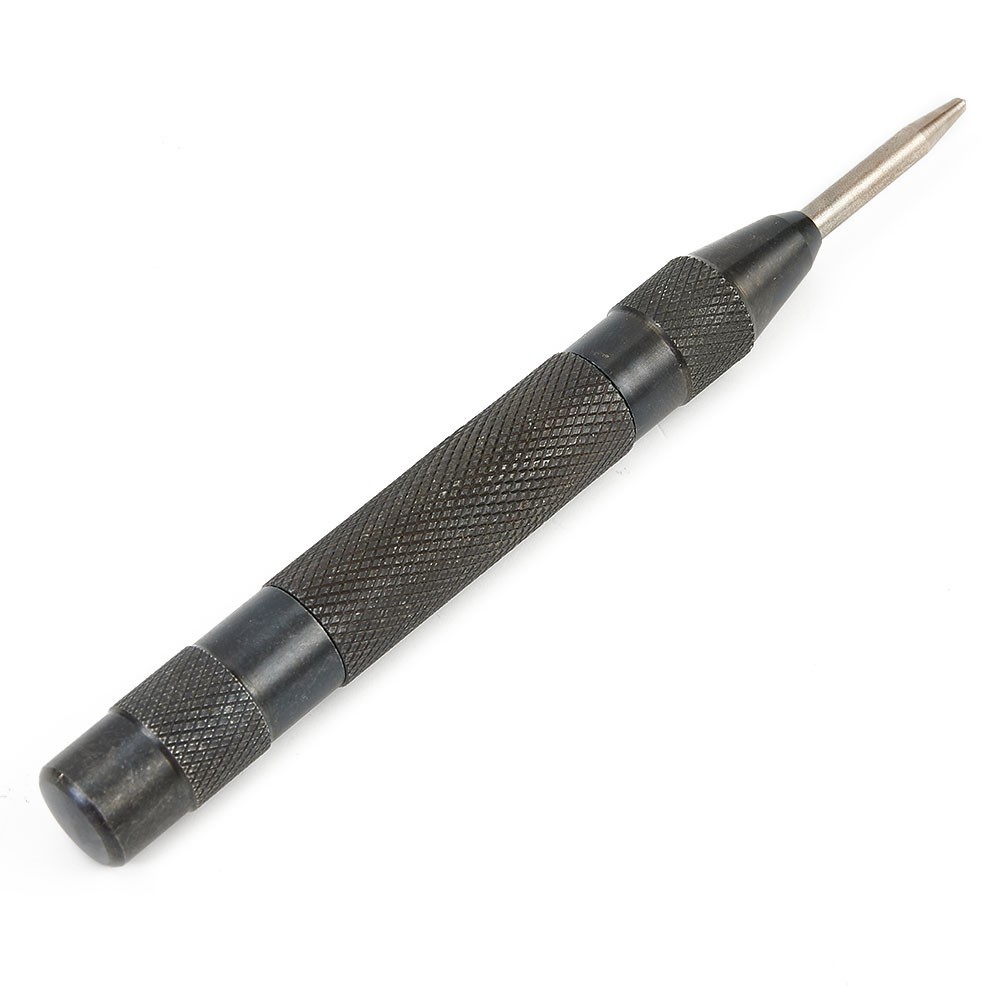 *Metal Automatic Center Punches Long For Machinists Woodworkers Tools