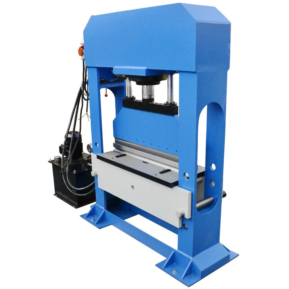 150 Ton Electric Hydraulic Press Brake Bender V Block Bending Machine 3-Phase