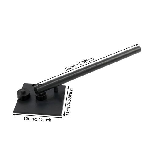 Manual Rebar Bender 0.5–1 Inch With 6 Dies Detachable Handle Q235/45# Steel