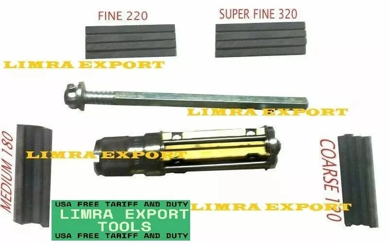 MOTOR BIKES CYLINDER HONE KIT 50 MM TO 75 MM + 4 SETS ABRASIVE STONES