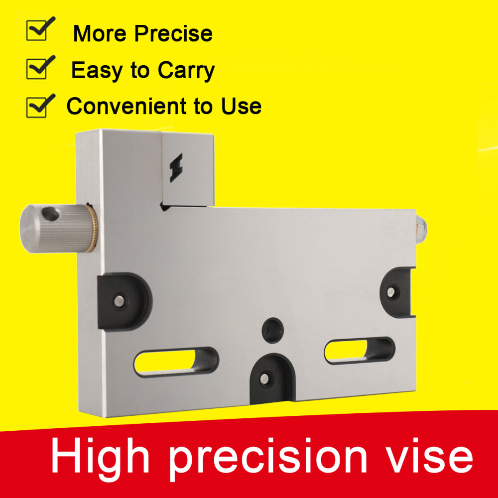 3Kg High-Precision Wire EDM Vise 100mm Jaw Open Clamping Tool Stainless Steel L