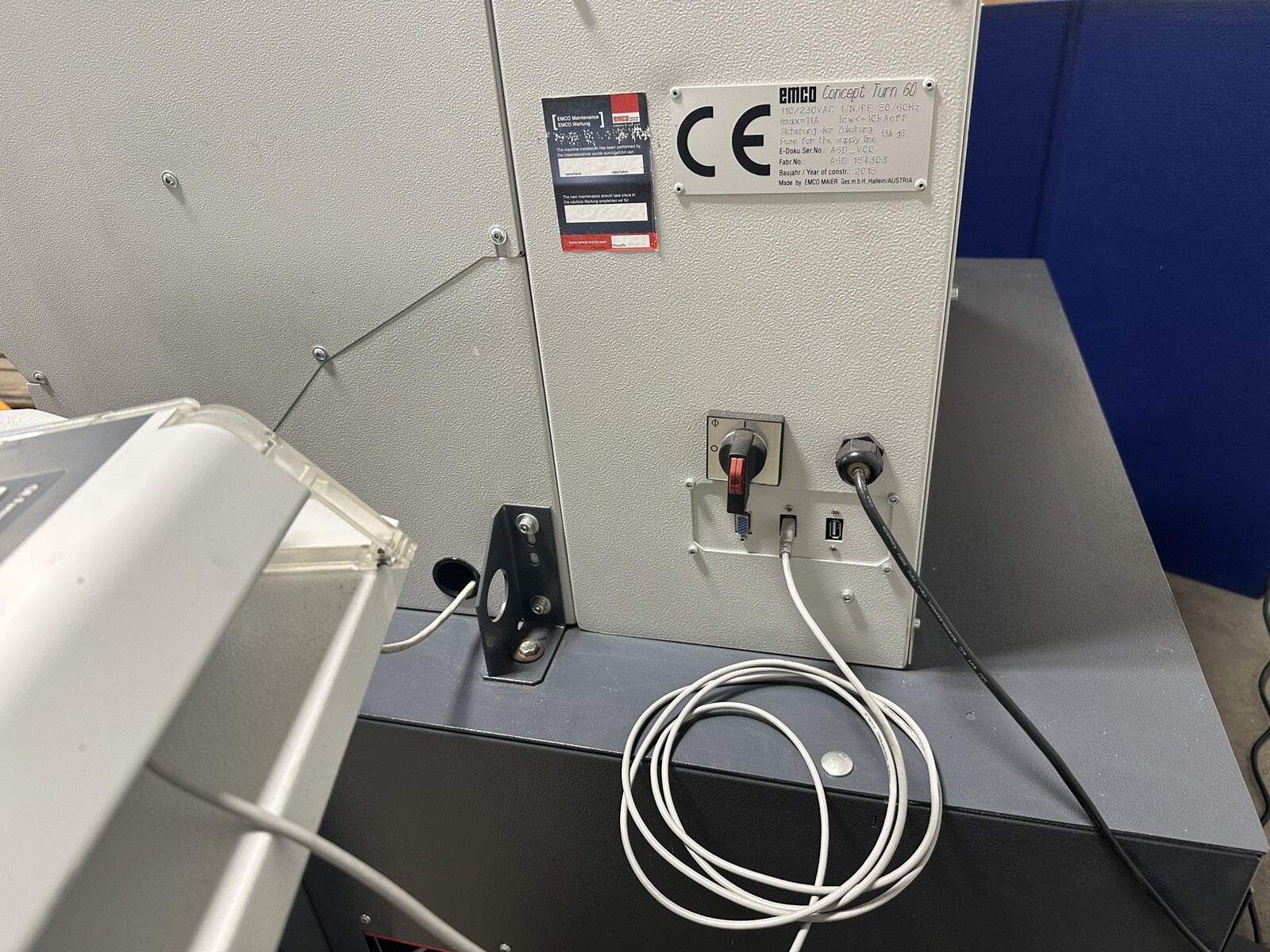 Emco Concept Turn 60 CNC Lathe w/ GE Fanuc Series 21 & Siemens Sinumerik Operate