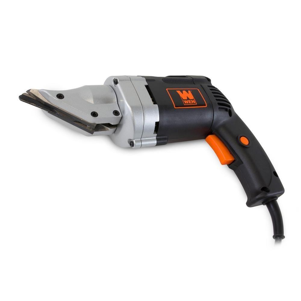 4 Amp Motor 18-Gauge Variable Speed Swivel Head Electric Metal Shear