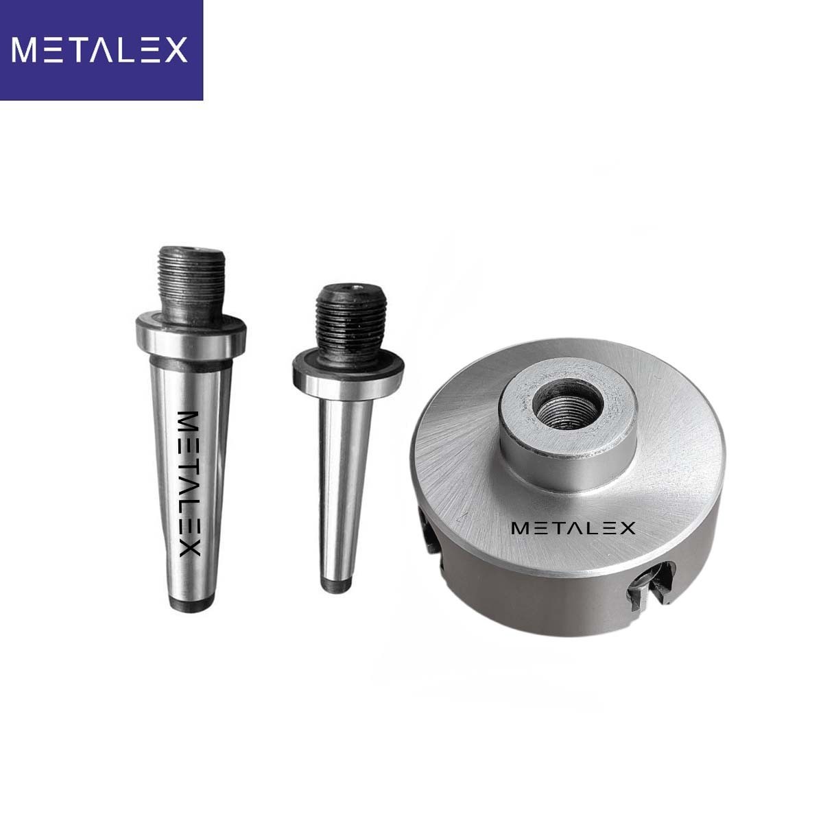 2-3/4″ Independent 4 Jaw 70mm Lathe Chuck MT1 MT2 Adapters Drill Metalwork Shank
