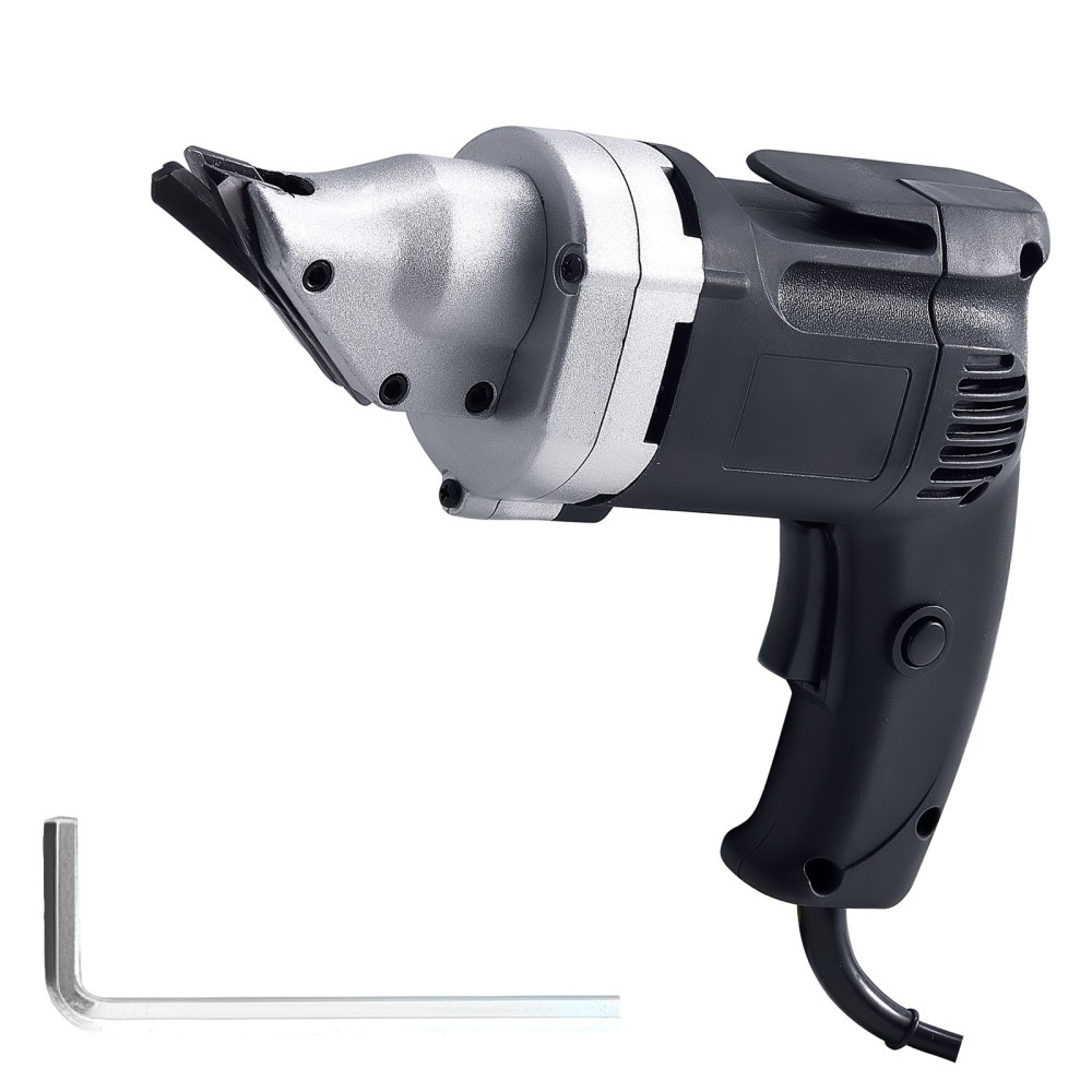 Electric Metal Shear 4.0-Amp Corded Sheet Metal Cutter 360-Degree Swivel Head