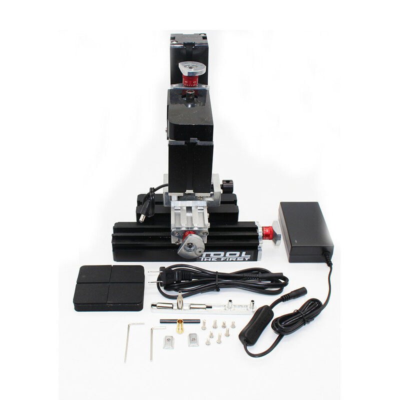 High Power Mini Metal Lathe DIY Tool Micro Milling Machine Millier 12000rpm 60W