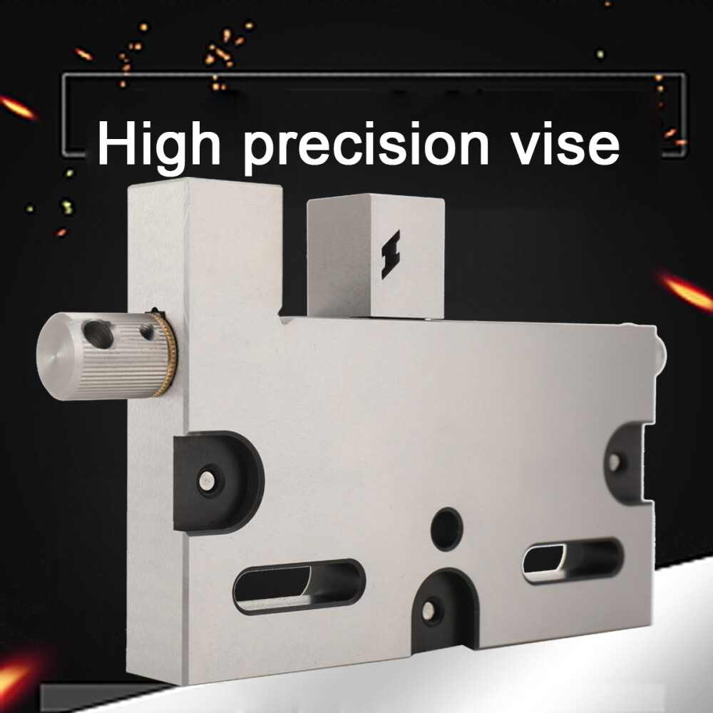 3Kg High-Precision Wire EDM Vise 100mm Jaw Open Clamping Tool Stainless Steel L