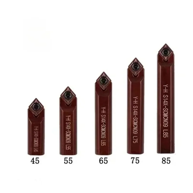 4/5PCS CNC Inner Hole Boring Tools S12X S14X SCACR09 SCMCN09 SCACL09 Inserts