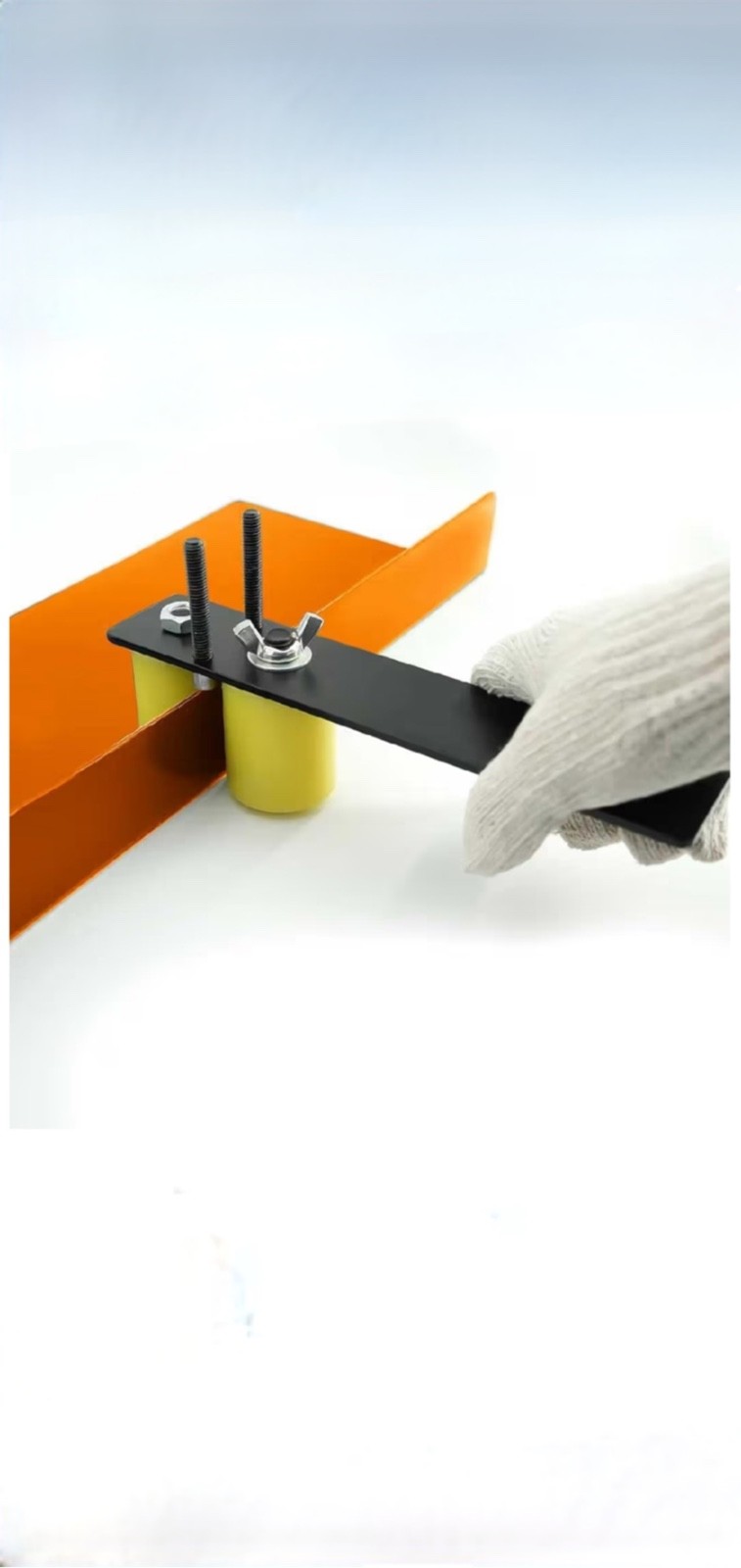 Metal Bending Hand Tool for Roofing – Adjustable 0-90 Sheet Metal Roller Bender