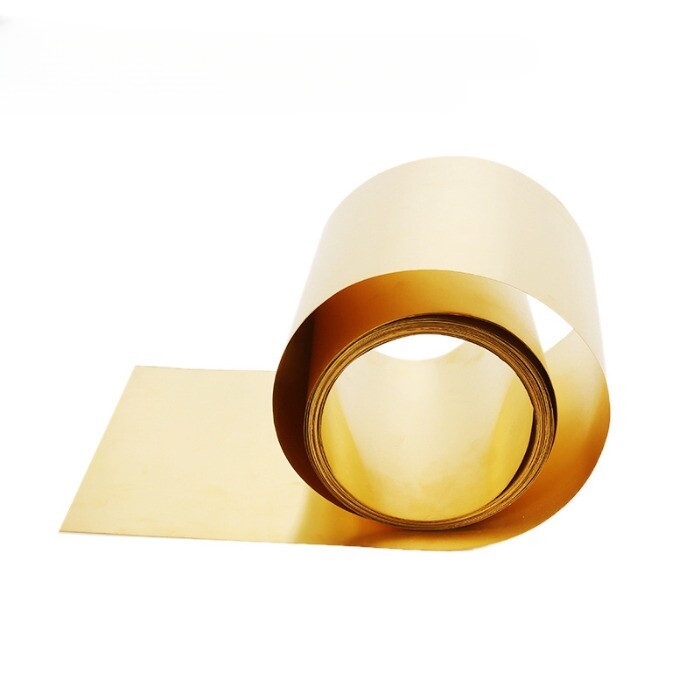 H62 Brass Sheet Brass Leather Brass Foil Copper Tape Thickness 0.1mm – 0.5mm
