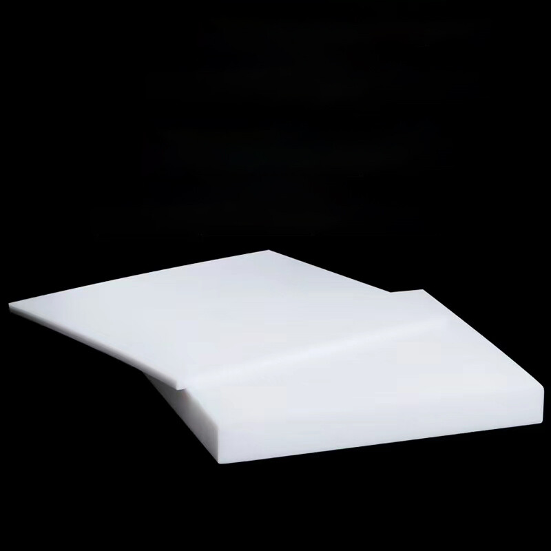 PTFE Plate Sheet High Temperature 0.5/1/2/3/4/5mm Thick Plastics Plate White