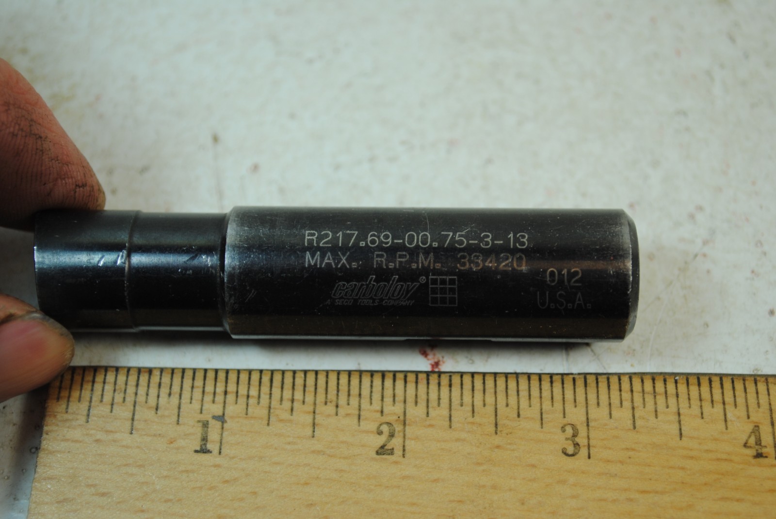 Carboloy Single Cut Milling Tool Made in USA
