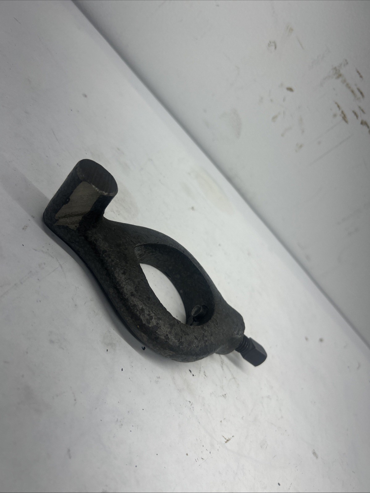 Lathe Dog , Bent Tail Lathe Dog – Cast Iron Lathe Tools 6 Inch Oal.
