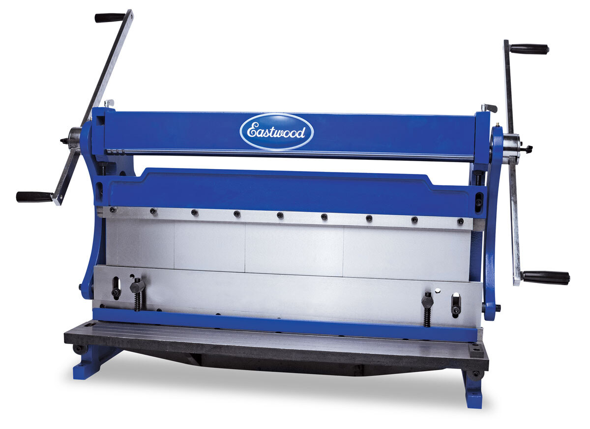 Eastwood 30in 3 in 1 Sheet Metal Brake Shear and Slip Roll Combination Machine