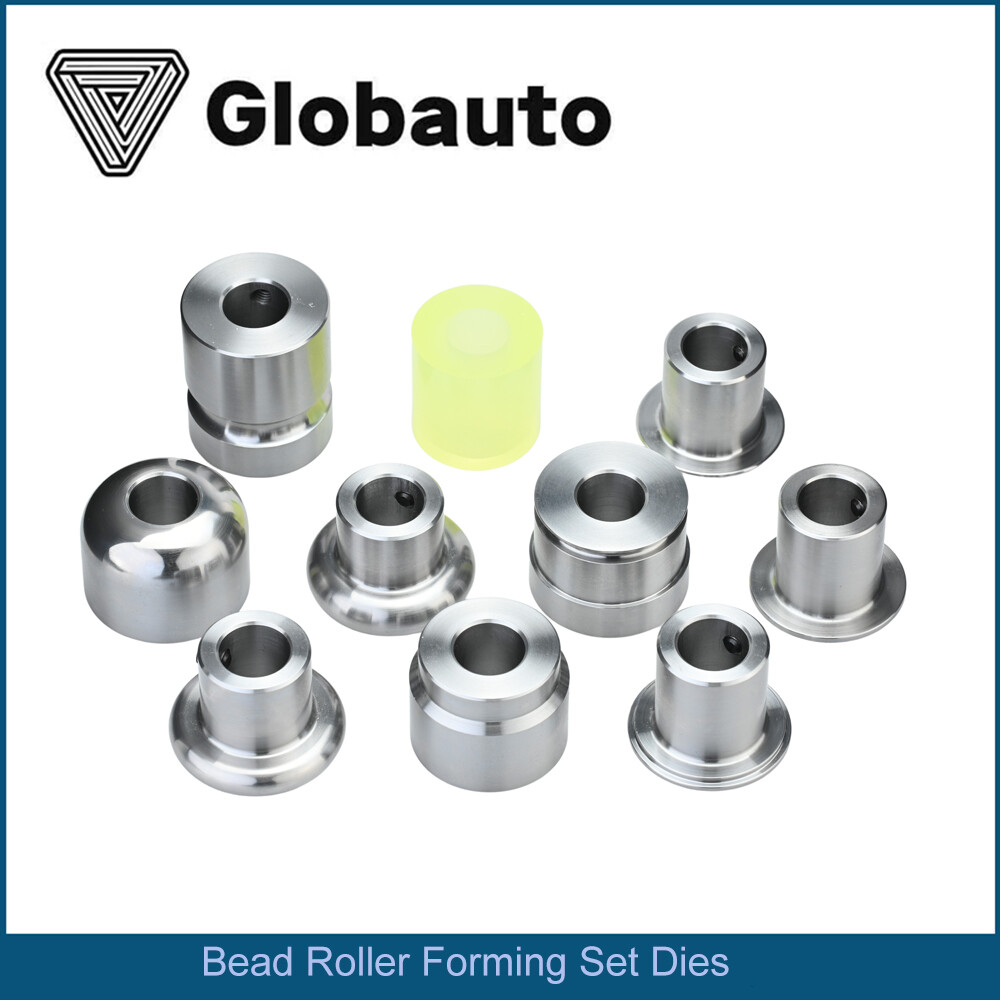 Globauto Bead Roller Metal Fabrication Forming Dies Set With Polyurethane Wheel