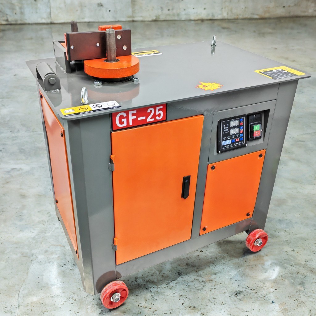220V Reinforcement Hoop Bending Machine Steel Pipe Rebar Bender 18-22mm Dia