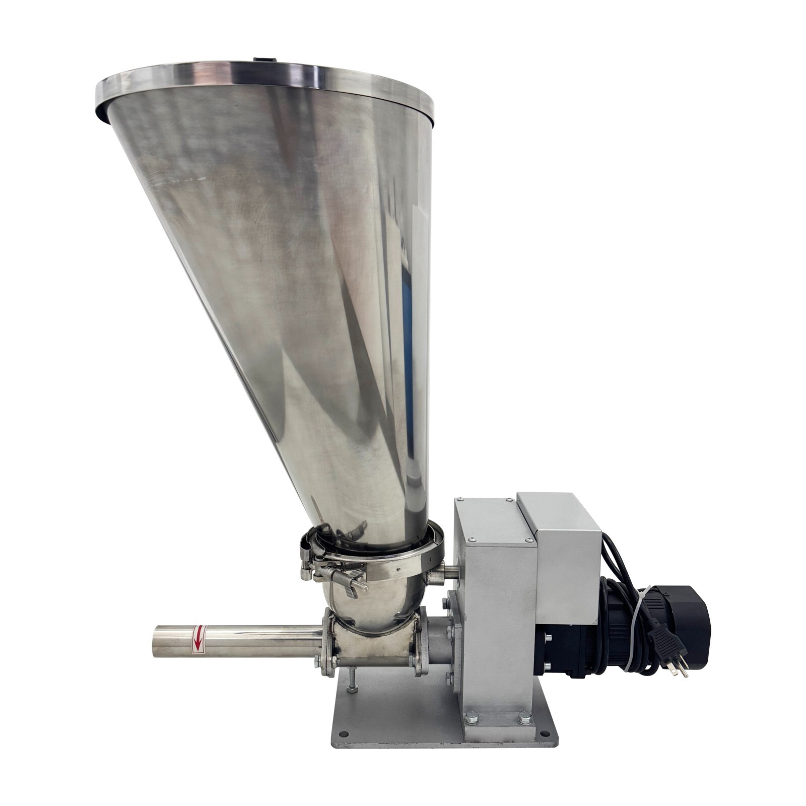 220V 1PH Stainless Steel Feeder Feeding Engine 0.6-3KG/H for Granule
