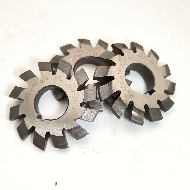 DP6 14-1/2 Degree 14.5°#1-8 Involute Gear Cutters Bore 27mm Gear Cutter 8pcs/set
