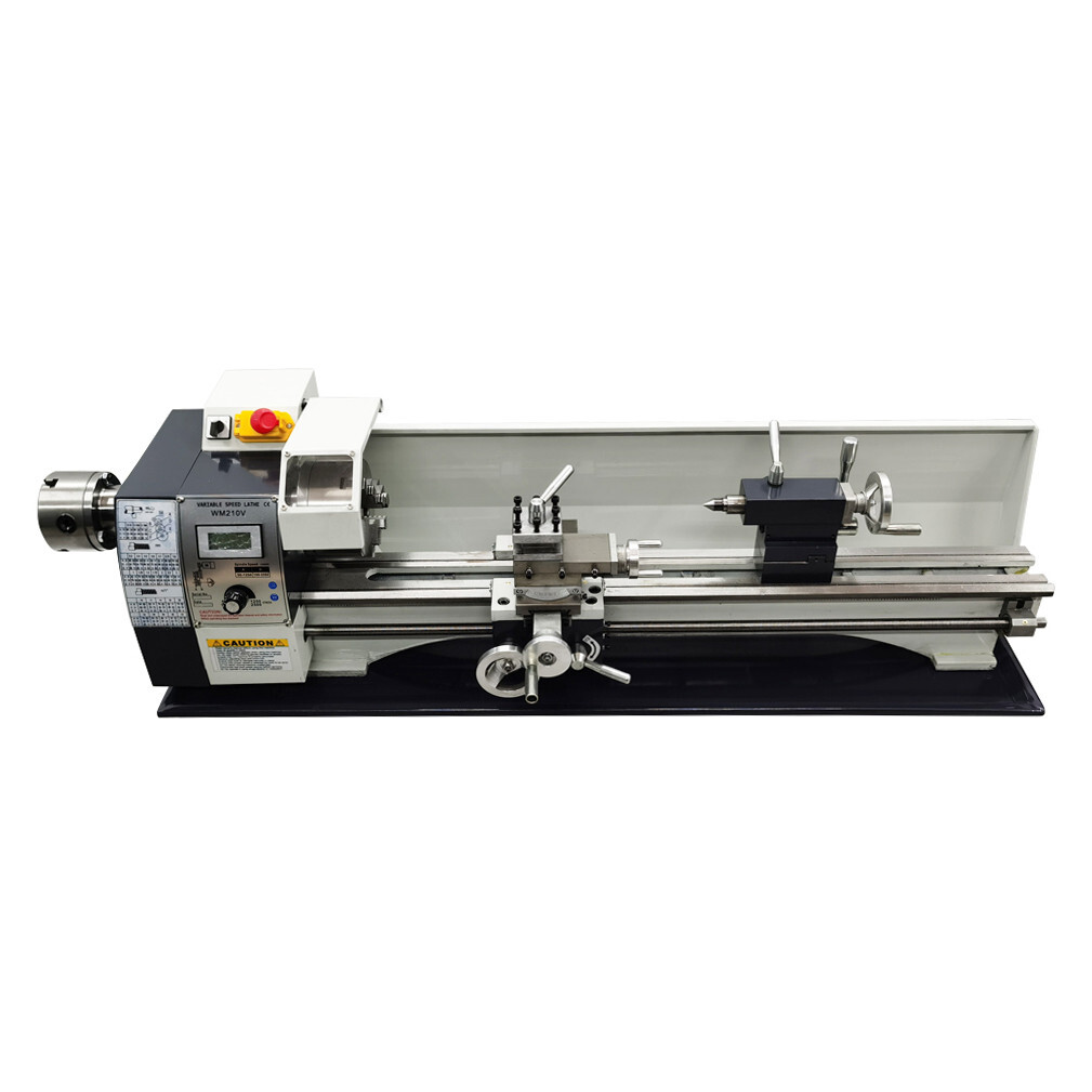 WM210V Precision Metal Lathe 110V 8″X32″ Imperial Threads Double-chuck