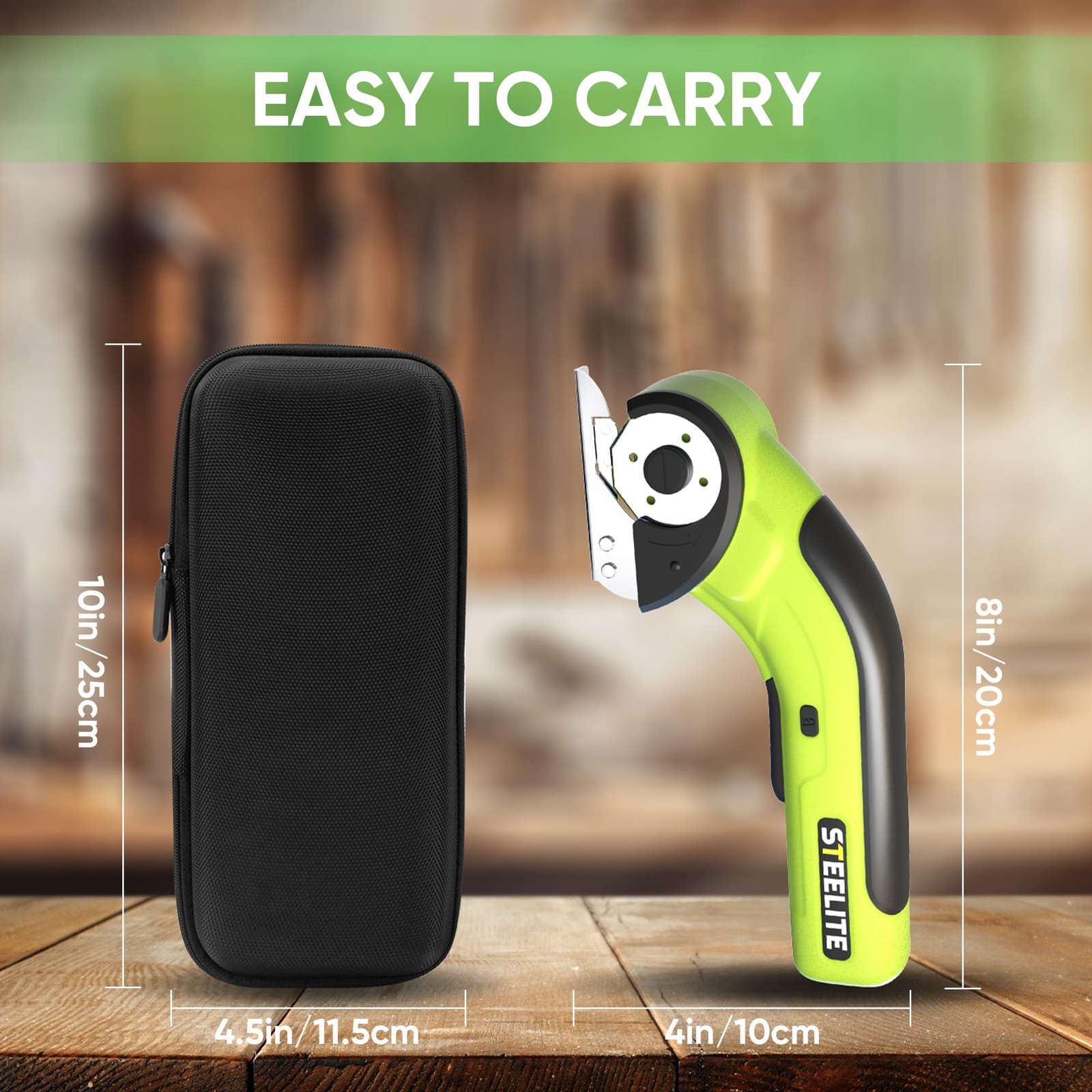 Cordless Scissors 2000mAh Brushless Motor Type-C Rechargeable Cardboard Box C…